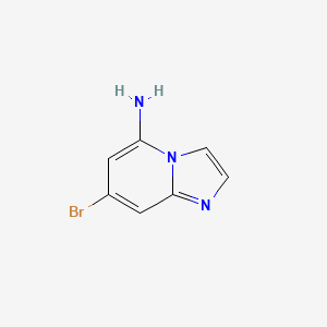 7-Bromoimidazo[1,2-A]pyridin-5-amine