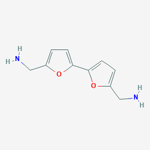 [2,2'-Bifuran]-5,5'-diyldimethanamine