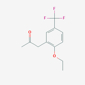 1-(2-Ethoxy-5-(trifluoromethyl)phenyl)propan-2-one