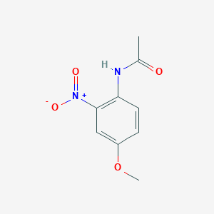 molecular formula C9H10N2O4 B140486 N-(4-甲氧基-2-硝基苯基)乙酰胺 CAS No. 119-81-3
