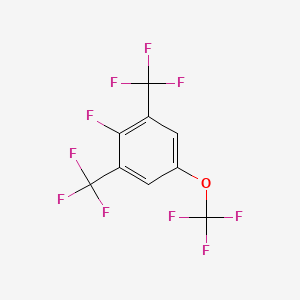 1,3-Bis(trifluoromethyl)-2-fluoro-5-(trifluoromethoxy)benzene