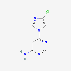 6-(4-chloro-1H-imidazol-1-yl)pyrimidin-4-amine