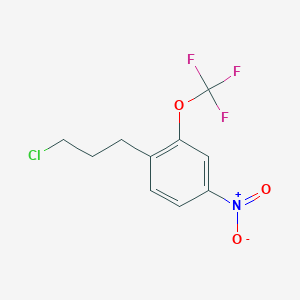 1-(3-Chloropropyl)-4-nitro-2-(trifluoromethoxy)benzene