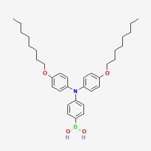 (4-(Bis(4-(octyloxy)phenyl)amino)phenyl)boronic acid