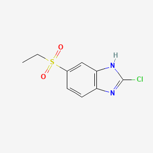 2-chloro-5-(ethylsulfonyl)-1H-benzo[d]imidazole