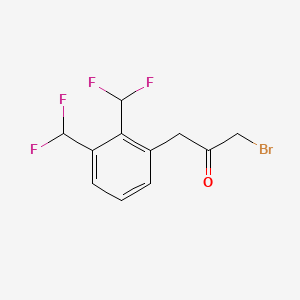 1-(2,3-Bis(difluoromethyl)phenyl)-3-bromopropan-2-one