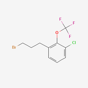 1-(3-Bromopropyl)-3-chloro-2-(trifluoromethoxy)benzene