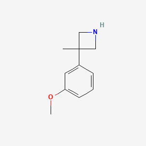 3-(3-methoxyphenyl)-3-methylazetidine