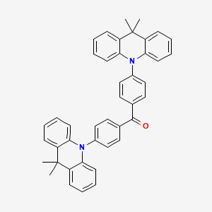 molecular formula C43H36N2O B14048858 Dmac-BP CAS No. 1685287-55-1