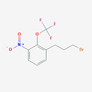 1-(3-Bromopropyl)-3-nitro-2-(trifluoromethoxy)benzene