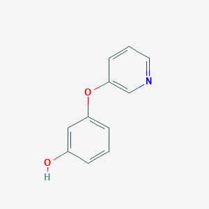 molecular formula C11H9NO2 B1404886 3-(吡啶-3-基氧基)苯酚 CAS No. 57276-34-3