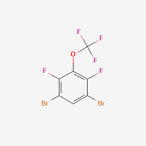 1,5-Dibromo-2,4-difluoro-3-(trifluoromethoxy)benzene