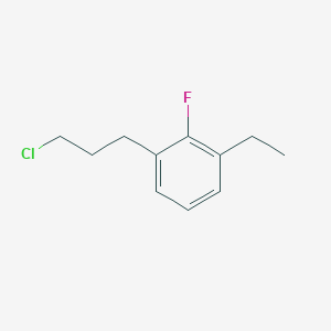 1-(3-Chloropropyl)-3-ethyl-2-fluorobenzene