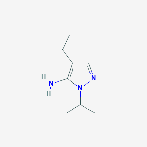 4-ethyl-1-isopropyl-1H-pyrazol-5-amine