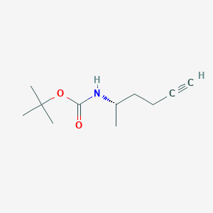 Tert-butyl (S)-hex-5-YN-2-ylcarbamate