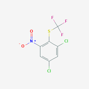 1,5-Dichloro-2-trifluoromethylthio-3-nitrobenzene