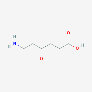 molecular formula C6H11NO3 B14049120 6-Amino-4-ooxohexanoic acid CAS No. 102073-96-1