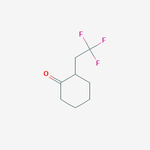 2-(2,2,2-Trifluoroethyl)cyclohexan-1-one