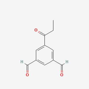 1-(3,5-Diformylphenyl)propan-1-one