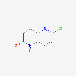 6-chloro-3,4-dihydro-1,5-naphthyridin-2(1H)-one