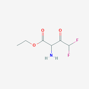 Ethyl 2-amino-4,4-difluoro-3-oxobutanoate