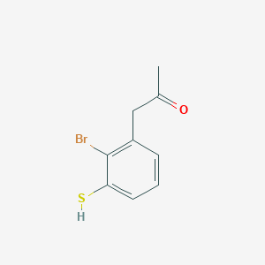 1-(2-Bromo-3-mercaptophenyl)propan-2-one