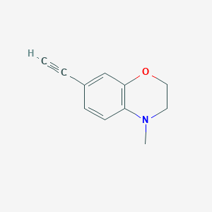 7-Ethynyl-4-methyl-3,4-dihydro-2H-benzo[B][1,4]oxazine