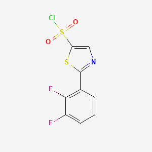 2-(2,3-Difluorophenyl)thiazole-5-sulfonyl chloride