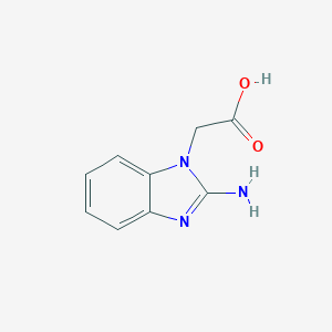 B140495 (2-Amino-1H-benzimidazol-1-yl)acetic acid CAS No. 146578-78-1