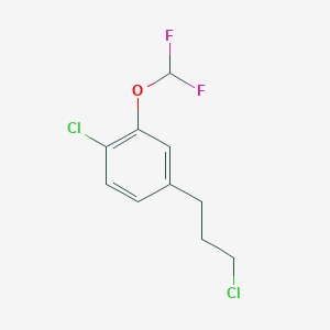 1-Chloro-4-(3-chloropropyl)-2-(difluoromethoxy)benzene