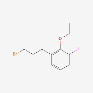 1-(3-Bromopropyl)-2-ethoxy-3-iodobenzene