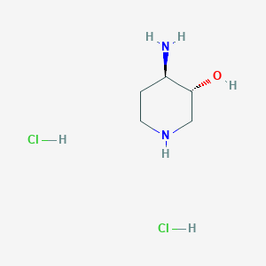 (3R,4R)-4-aminopiperidin-3-ol dihydrochloride