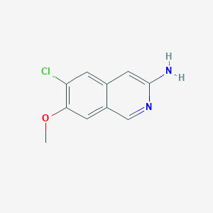 6-Chloro-7-methoxyisoquinolin-3-amine