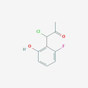 1-Chloro-1-(2-fluoro-6-hydroxyphenyl)propan-2-one