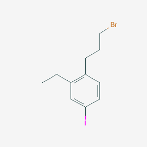 1-(3-Bromopropyl)-2-ethyl-4-iodobenzene