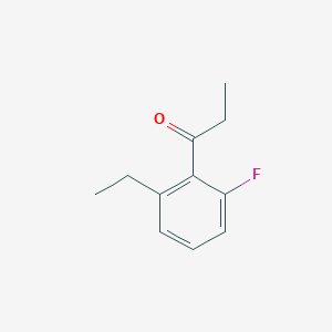 1-(2-Ethyl-6-fluorophenyl)propan-1-one