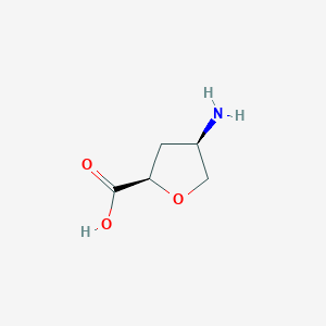 (2R,4R)-4-Aminotetrahydrofuran-2-carboxylic acid