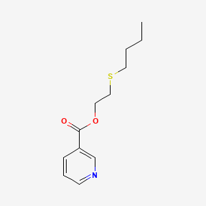 2-(Butylthio)ethyl nicotinate