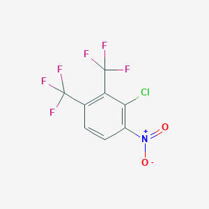 1,2-Bis(trifluoromethyl)-3-chloro-4-nitrobenzene