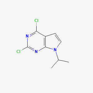 2,4-dichloro-7-isopropyl-7H-pyrrolo[2,3-d]pyrimidine