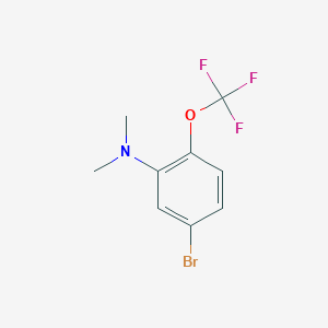 1-Bromo-3-dimethylamino-4-(trifluoromethoxy)benzene