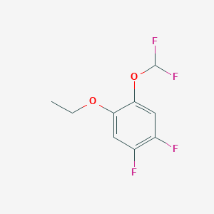 1,2-Difluoro-4-difluoromethoxy-5-ethoxybenzene