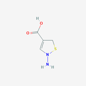 2-amino-5H-1,2-thiazole-4-carboxylic acid