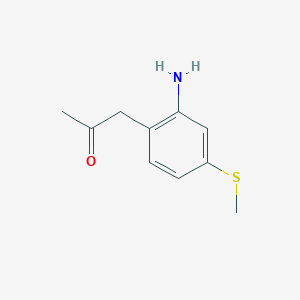 1-(2-Amino-4-(methylthio)phenyl)propan-2-one