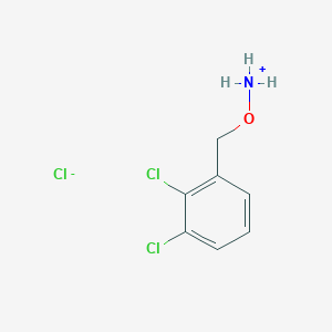 1-[(Ammoniooxy)methyl]-2,3-dichlorobenzene chloride