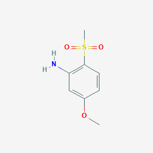 5-Methoxy-2-(methylsulfonyl)aniline