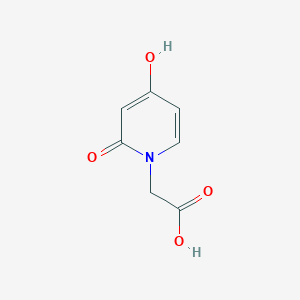 4-Hydroxy-2-oxo-1(2h)-pyridineacetic acid