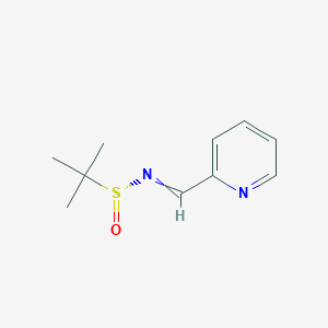 (R)-2-methyl-N-(pyridin-2-ylmethylidene)propane-2-sulfinamide