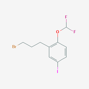 1-(3-Bromopropyl)-2-(difluoromethoxy)-5-iodobenzene