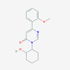 3-(2-Hydroxycyclohexyl)-6-(2-methoxyphenyl)pyrimidin-4(3H)-one